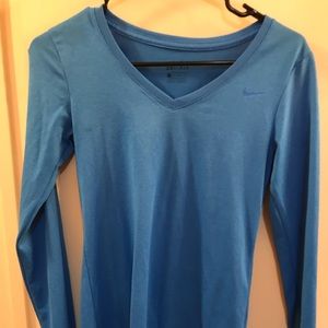 Nike dry fit. Light blue.